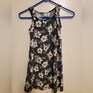 Girls So 7 Hibiscus Tank Top Dress